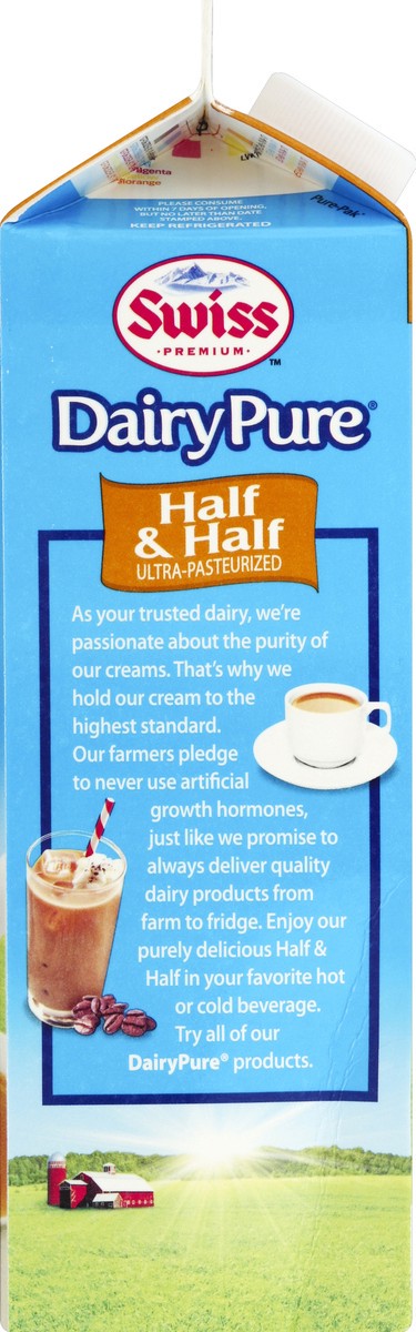 slide 6 of 6, Swiss Premium Half & Half, 32 fl oz