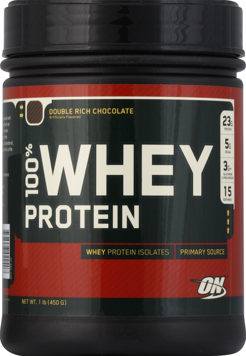 slide 1 of 4, ON Whey Protein 1 lb, 1 lb