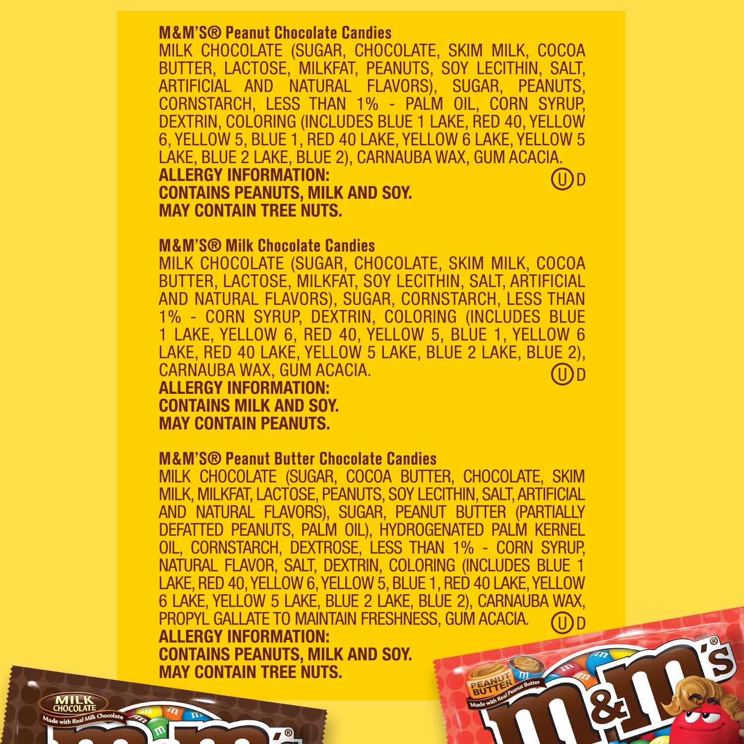 slide 7 of 8, M&M's Variety Pack Full Size Milk Chocolate Candy Bars Assortment, 30.58 oz 18 ct, 30.58 oz
