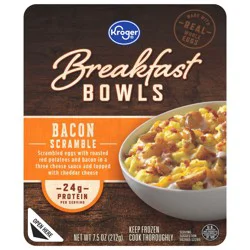 Kroger Bacon Breakfast Bowl