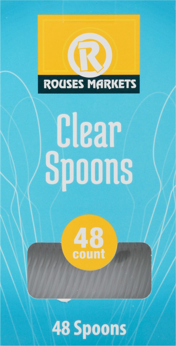 slide 8 of 9, Rouses Markets Rous Crystal Spoon, 48 ct