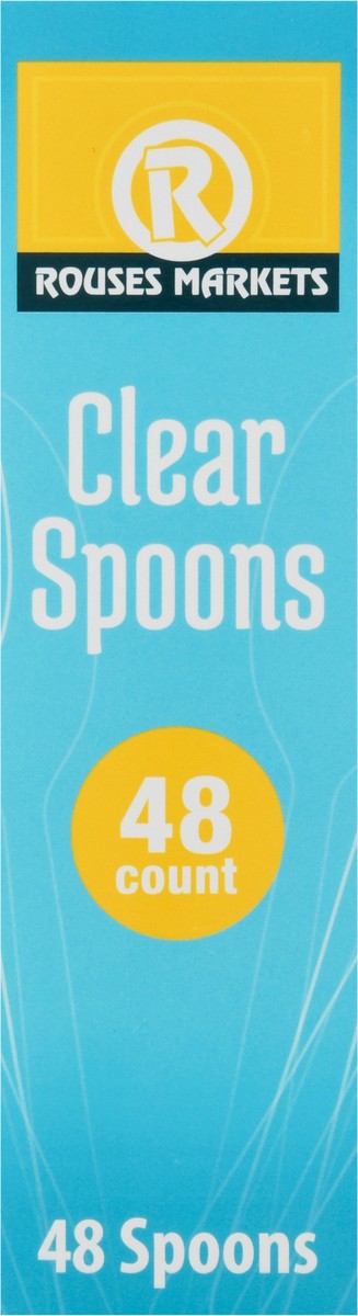 slide 4 of 9, Rouses Markets Rous Crystal Spoon, 48 ct