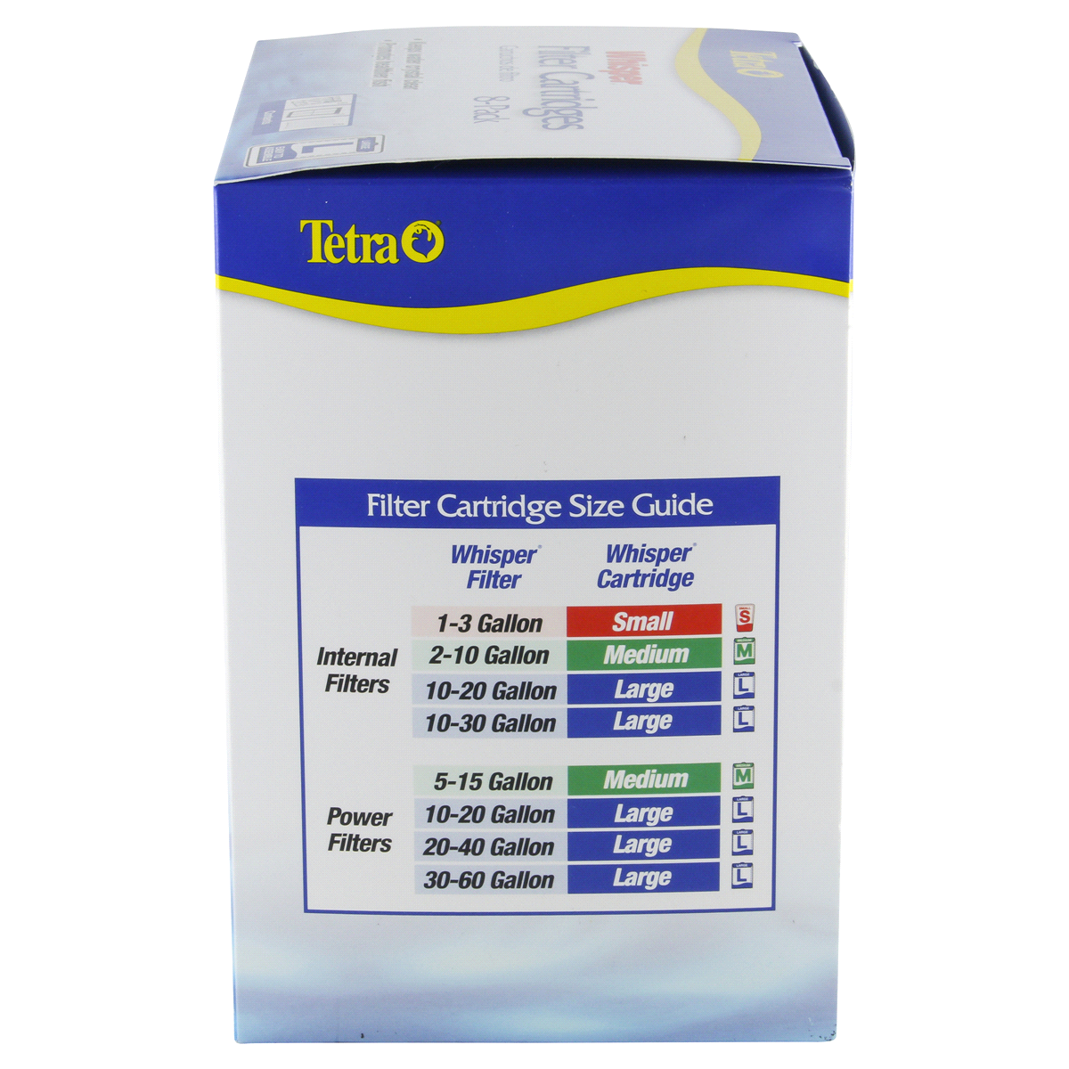 Tetra whisper filter cartridge large 8 ct shipt