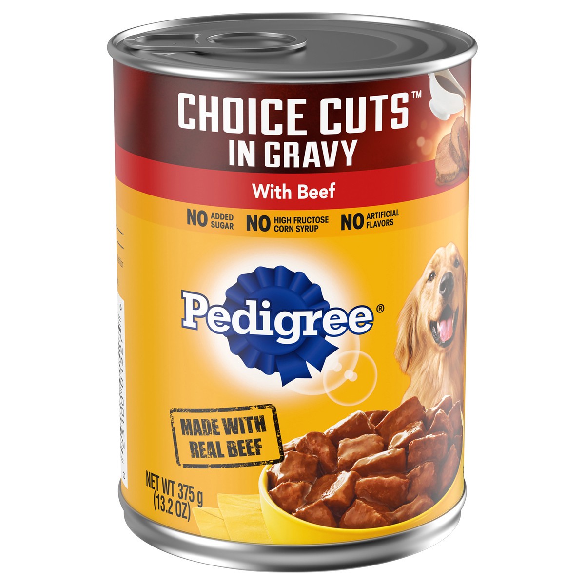 slide 5 of 9, Pedigree Choice Cuts in Gravy with Beef Food for Dogs 13.2 oz, 13.2 oz