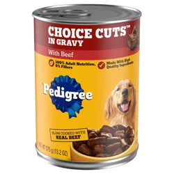 Pedigree Choice Cuts in Gravy with Beef Food for Dogs 13.2 oz