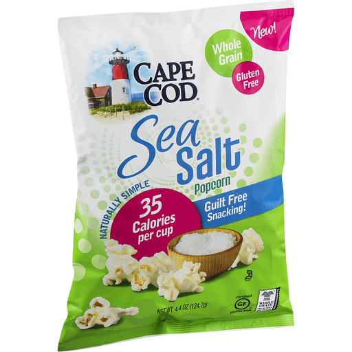 slide 2 of 18, Cape Cod Sea Salt Seaside Pop Popcorn, 4.4 oz