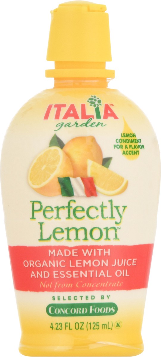 slide 11 of 13, Italia Garden Perfectly Lemon Lemon Juice 4.23 fl oz, 4.23 fl oz