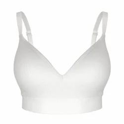 Dip Small Seamless Ribbed Molded Padded Bra