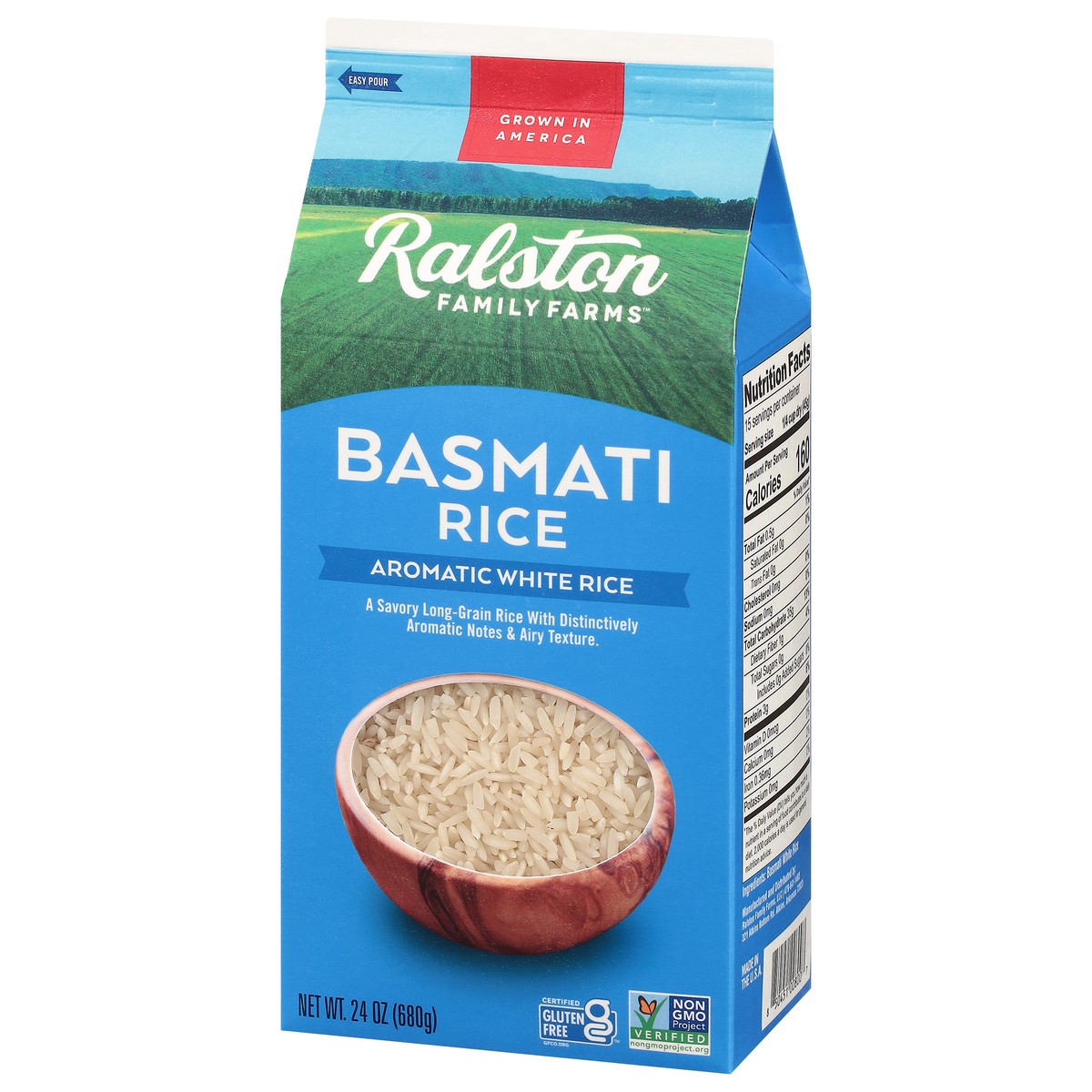 slide 3 of 9, Ralston Family Farms Basmati White Rice, 24 oz