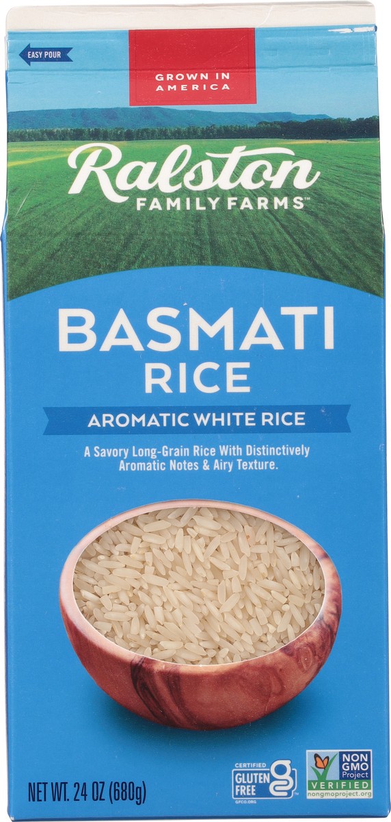 slide 6 of 9, Ralston Family Farms Basmati White Rice, 24 oz
