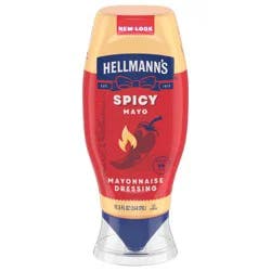 Hellmann's Spicy Mayonnaise Dressing Squeeze Bottle 11.5 oz