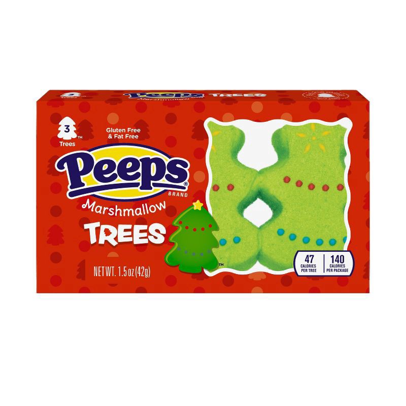 slide 1 of 7, Peeps Trees, 3 ct; 1.5 oz