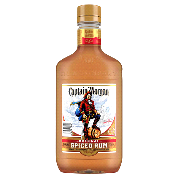 slide 1 of 1, Captain Morgan Original Spiced Rum , 375 ml