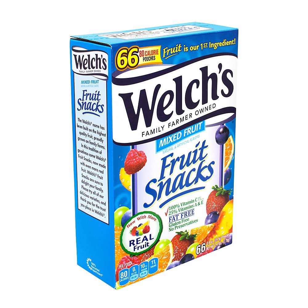 slide 1 of 10, Welch's Fruit Snacks, Mixed Fruit, 0.9 oz