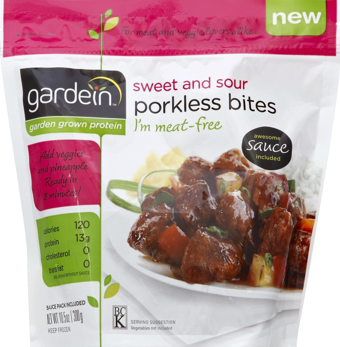 slide 2 of 4, Gardein Plant-Based Sweet and Sour P'rk Bites 10.5 oz, 10.5 oz