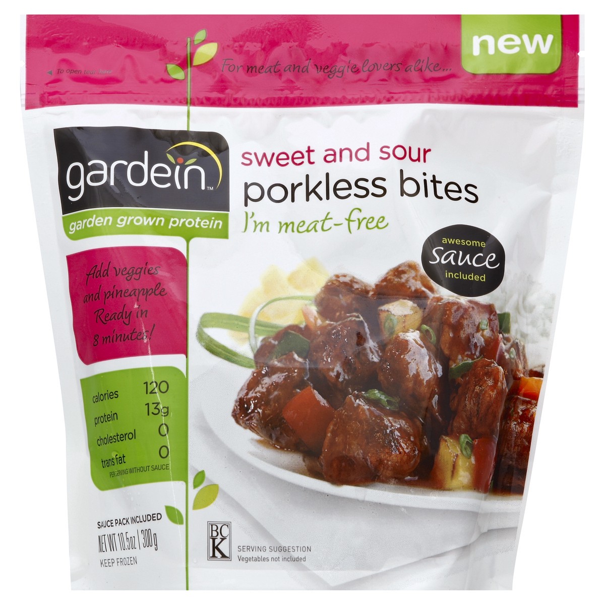 slide 4 of 4, Gardein Plant-Based Sweet and Sour P'rk Bites 10.5 oz, 10.5 oz