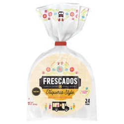 Frescados Tortillas, Gluten Free, Corn, White, Taqueria Style, Mini