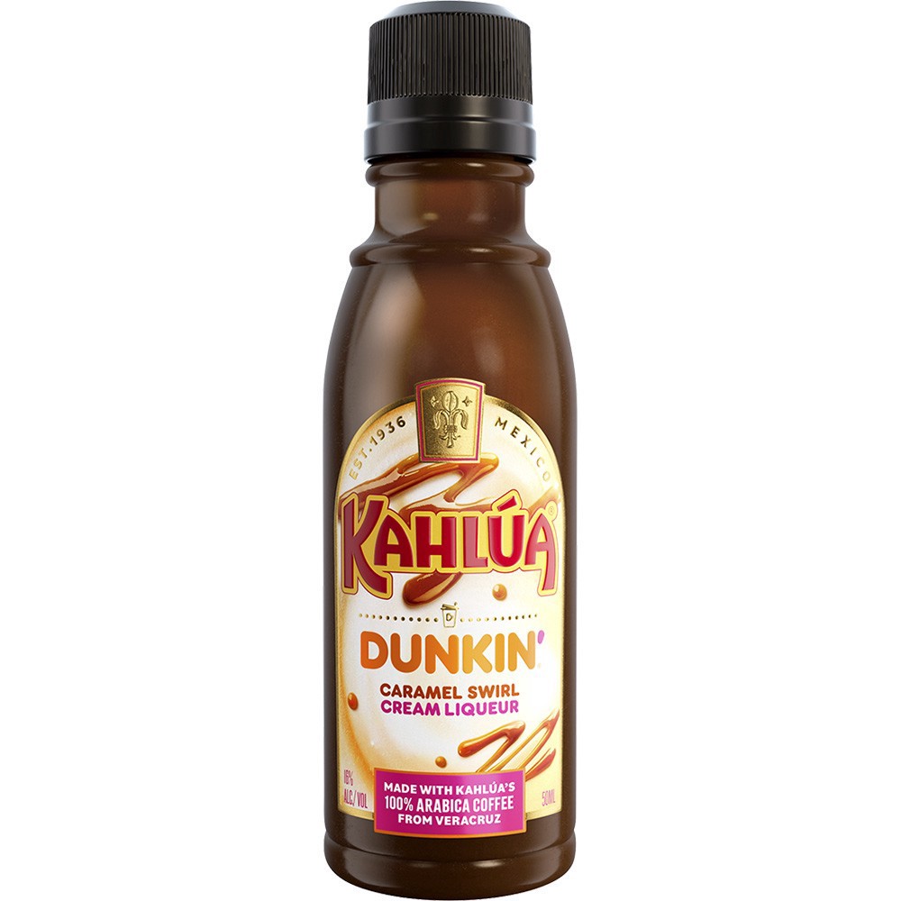 slide 1 of 1, Kahlua Dunkin' Caramel Swirl, 50 ml