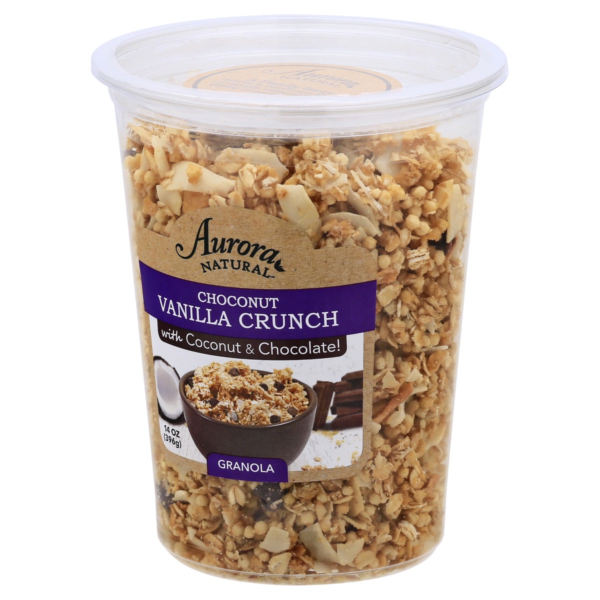 slide 12 of 12, Aurora Natural Choconut Vanilla Crunch Granola 14 oz, 14 oz