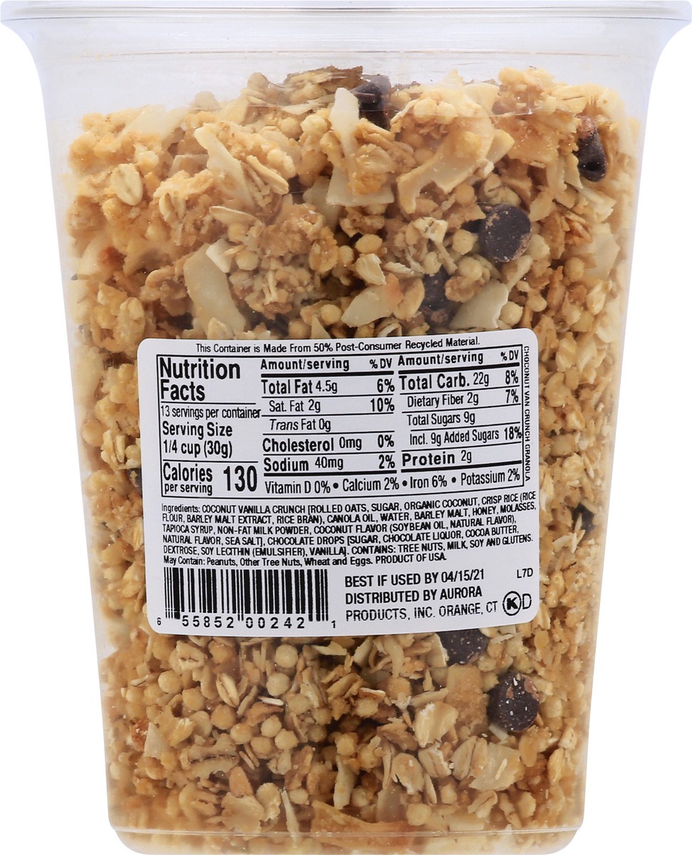 slide 6 of 12, Aurora Natural Choconut Vanilla Crunch Granola 14 oz, 14 oz