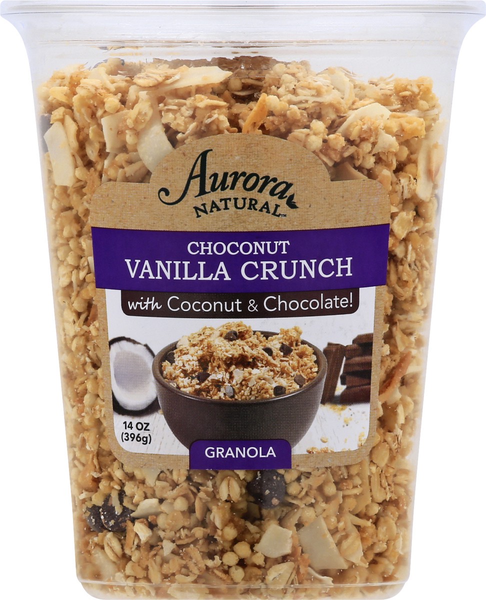 slide 1 of 12, Aurora Natural Choconut Vanilla Crunch Granola 14 oz, 14 oz