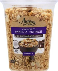 Aurora Natural Choconut Vanilla Crunch Granola - 14 oz