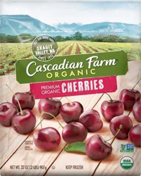 Cascadian Farm Organic Cherries, Frozen Fruit, Non-GMO, 32 oz Bag