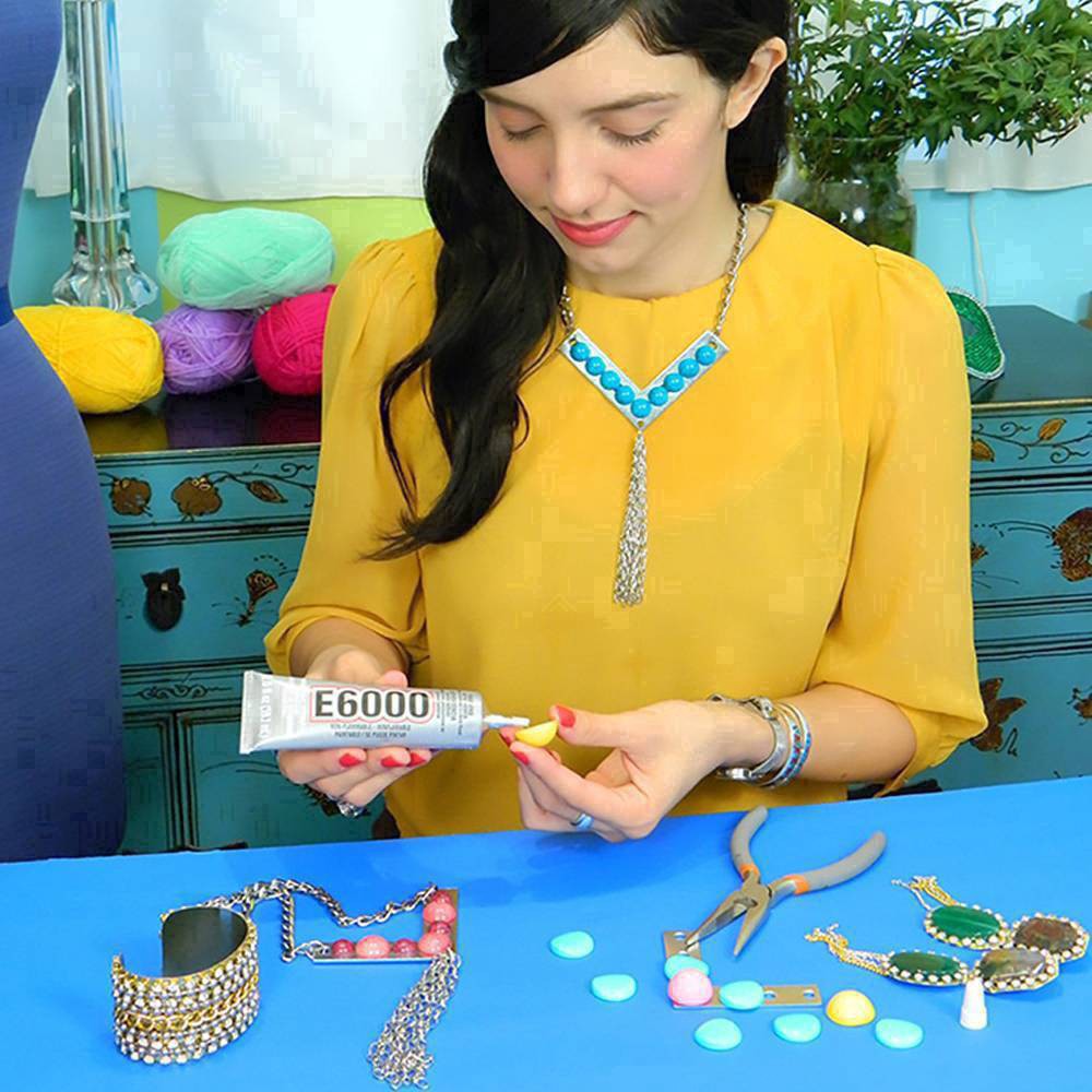 slide 8 of 13, E6000 2 Fl oz Multi purpose Craft Glue, 2 fl oz