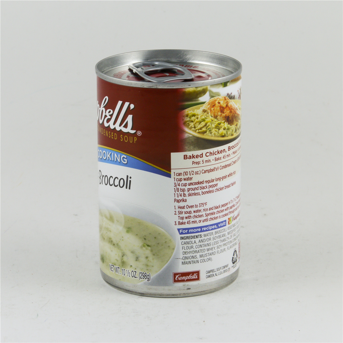 slide 8 of 8, Campbell's Condensed Cream of Broccoli Soup, 10.5 oz