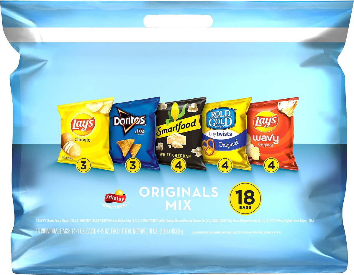 slide 4 of 6, Frito-Lay Snacks, 20 ct