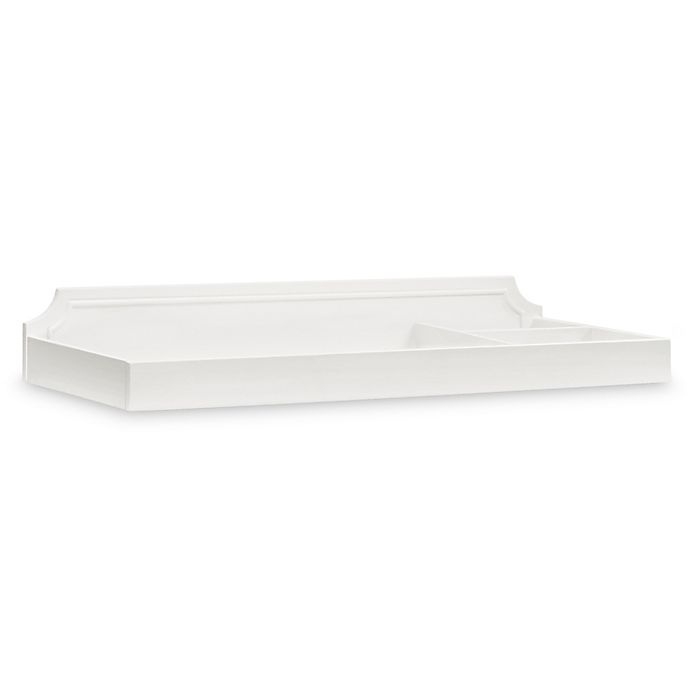 slide 1 of 5, Million Dollar Baby Classic Removable Changing Tray - Warm White, 1 ct