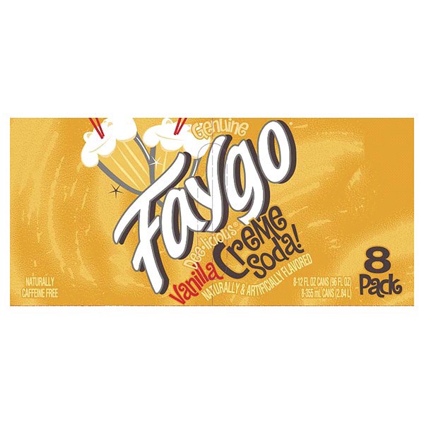 slide 4 of 13, Faygo Creme Soda - 8 ct, 8 ct
