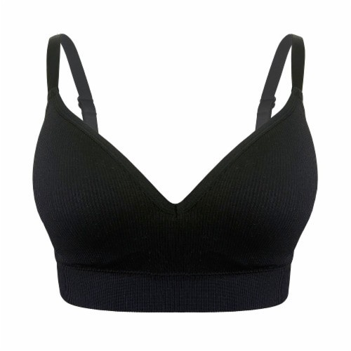 slide 1 of 1, Dip Small Seamless Ribbed Molded Padded Bra, 1 EA
