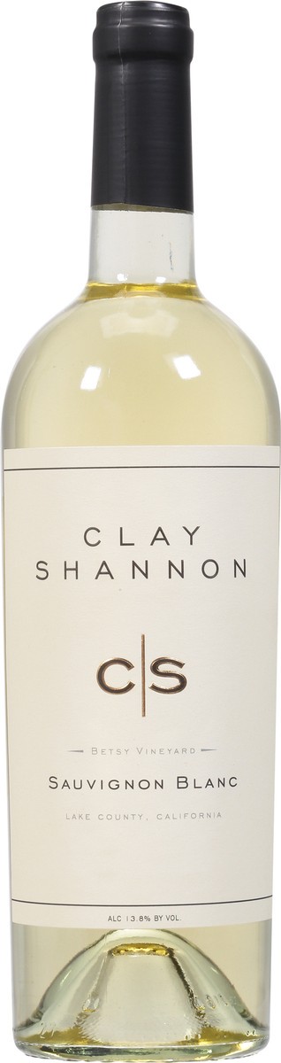 slide 7 of 9, Clay Shannon California Lake County Betsy Vineyard Sauvignon Blanc 750 ml, 750 ml