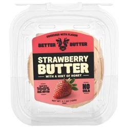 Better Butter Strawberry Butter with a Hint of Honey 3.7 oz