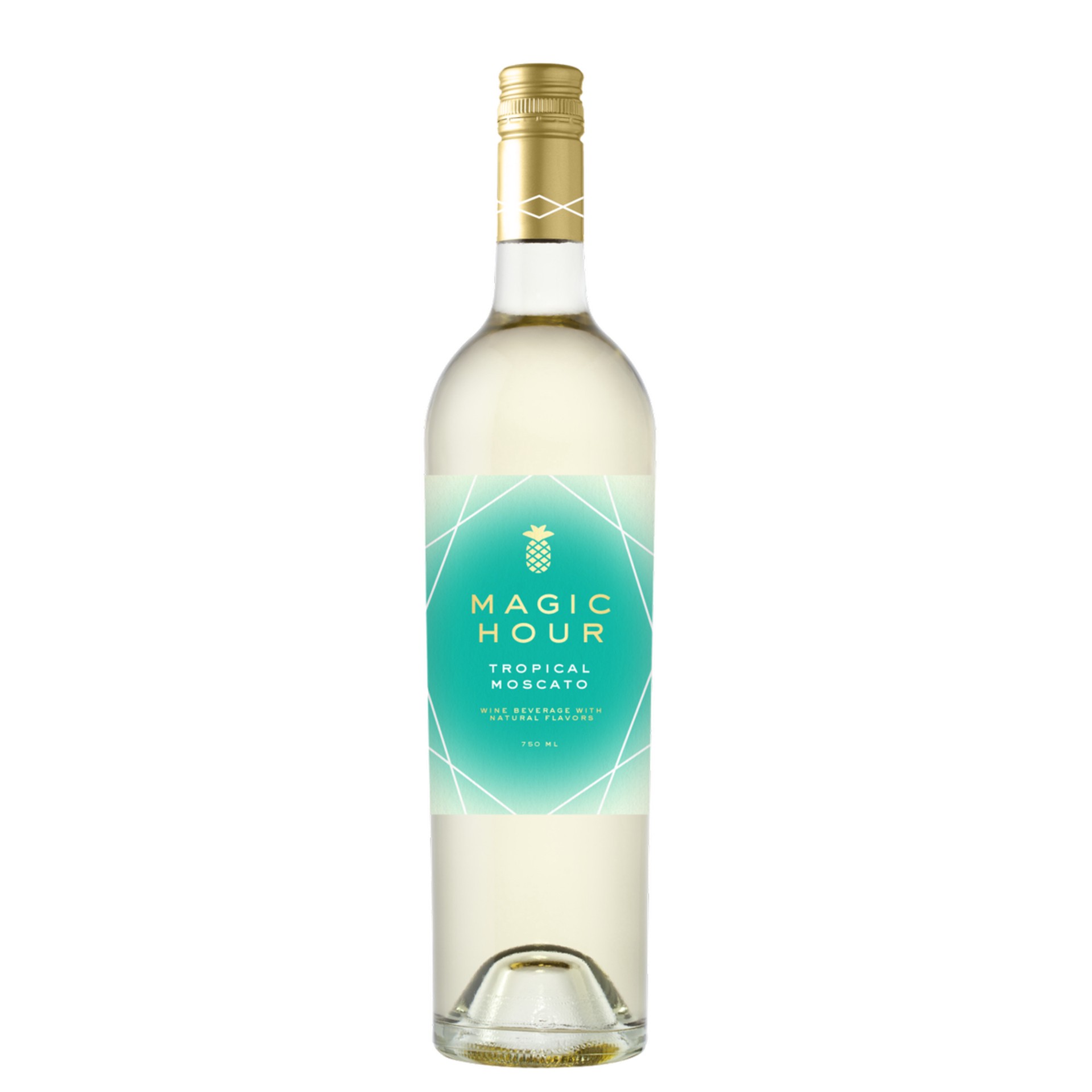 slide 1 of 4, Magic Hour Tropical Moscato, White Wine, , 1 ct, 750ml Bottle, 750 ml