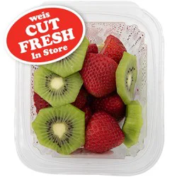 Weis Fresh Cut Strawberries & Kiwi