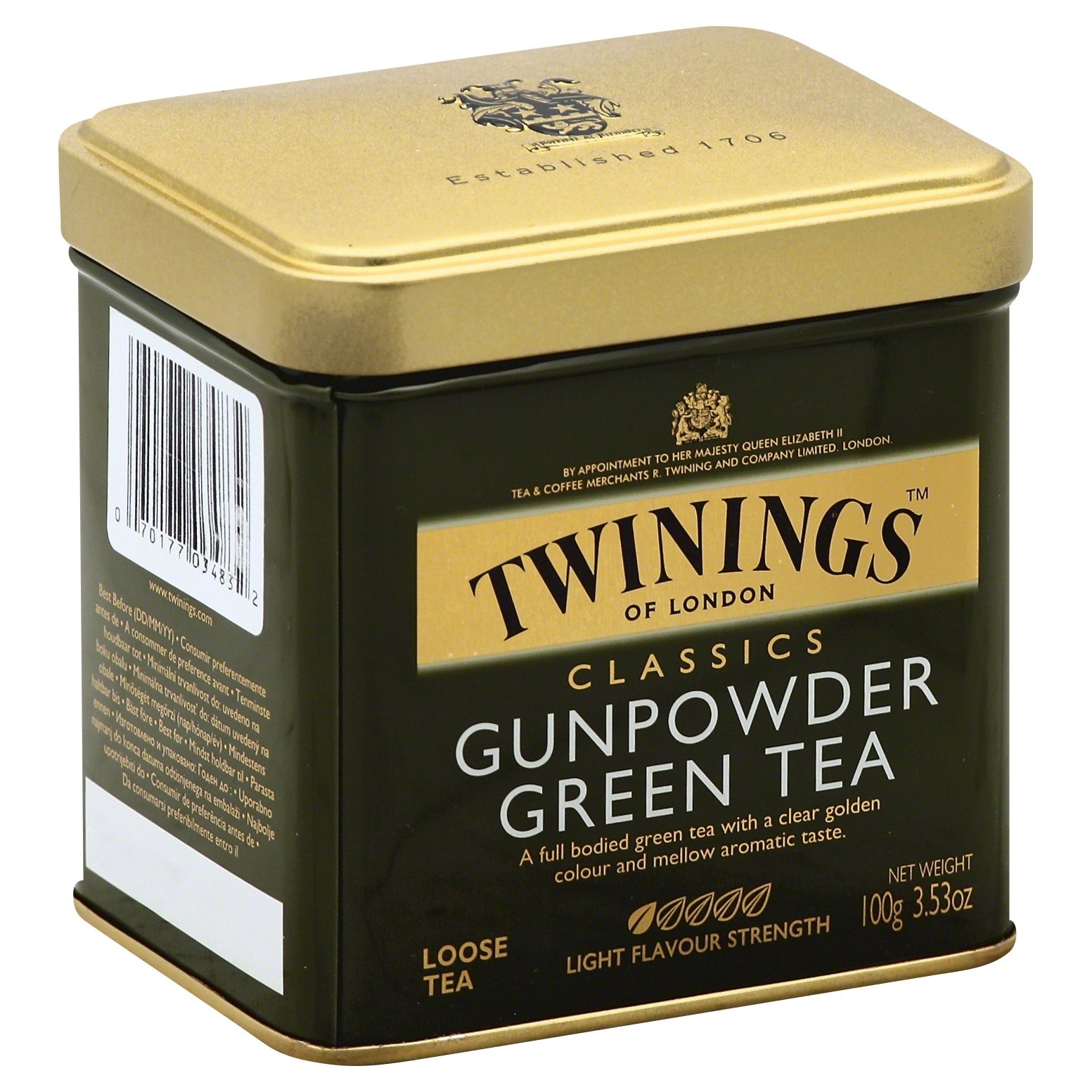 slide 1 of 7, Twinings Gunpowder Green Loose Tea Tin, 3.53 oz