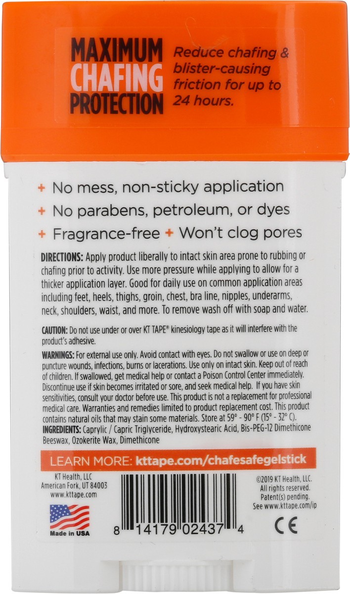 slide 7 of 10, KT Health Chafe Safe Fragrance Free Anti-Friction Balm 1.75 oz, 1.75 oz