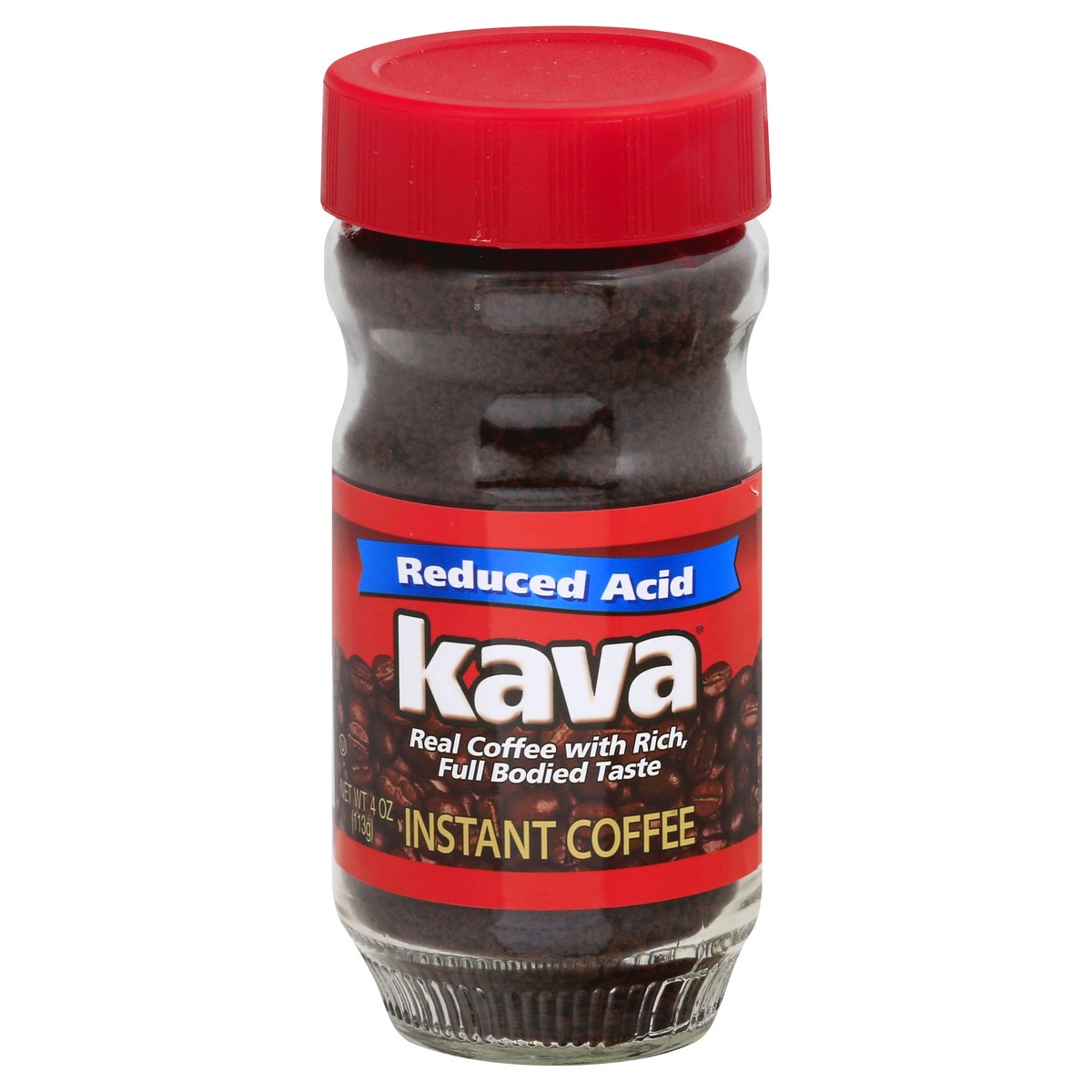 slide 1 of 12, Kava Reduced Acid Instant Coffee 4 oz, 4 oz