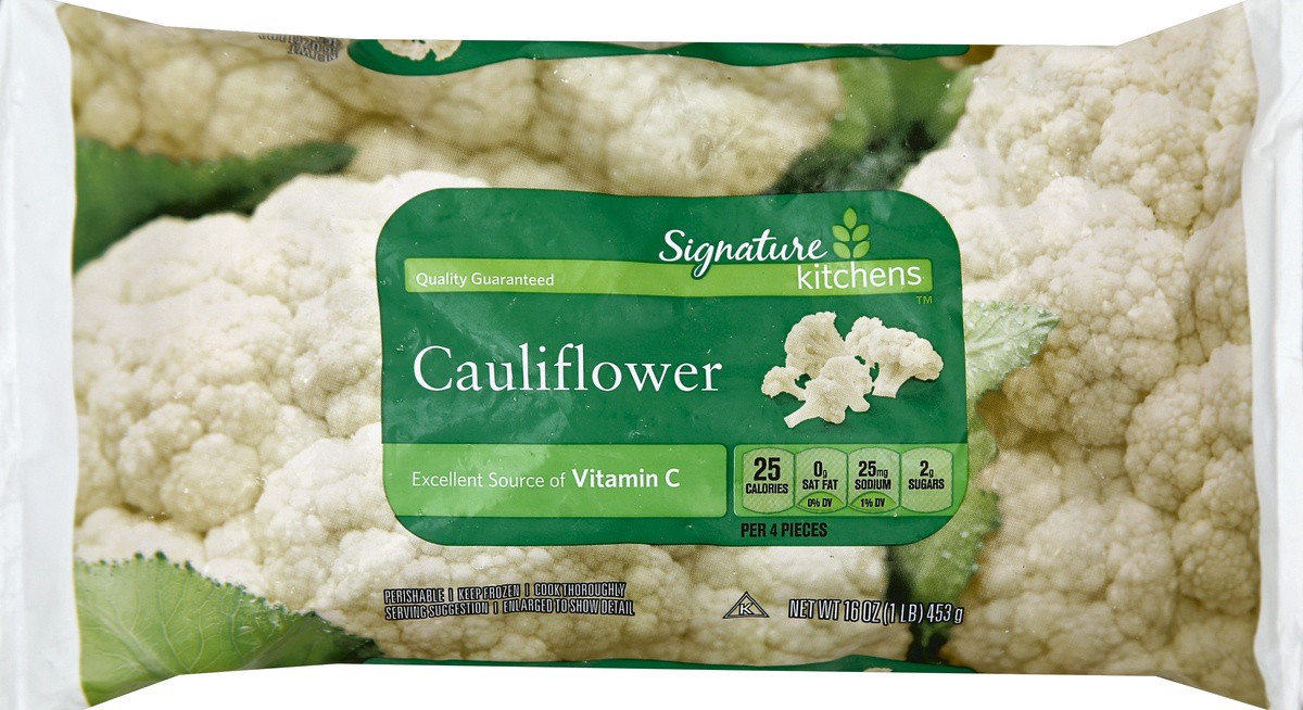 slide 3 of 5, Signature Select Cauliflower 16 oz, 16 oz