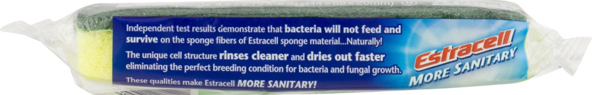 slide 8 of 9, Brillo Estracell Scrub Sponge 1 Ct, 1 ct