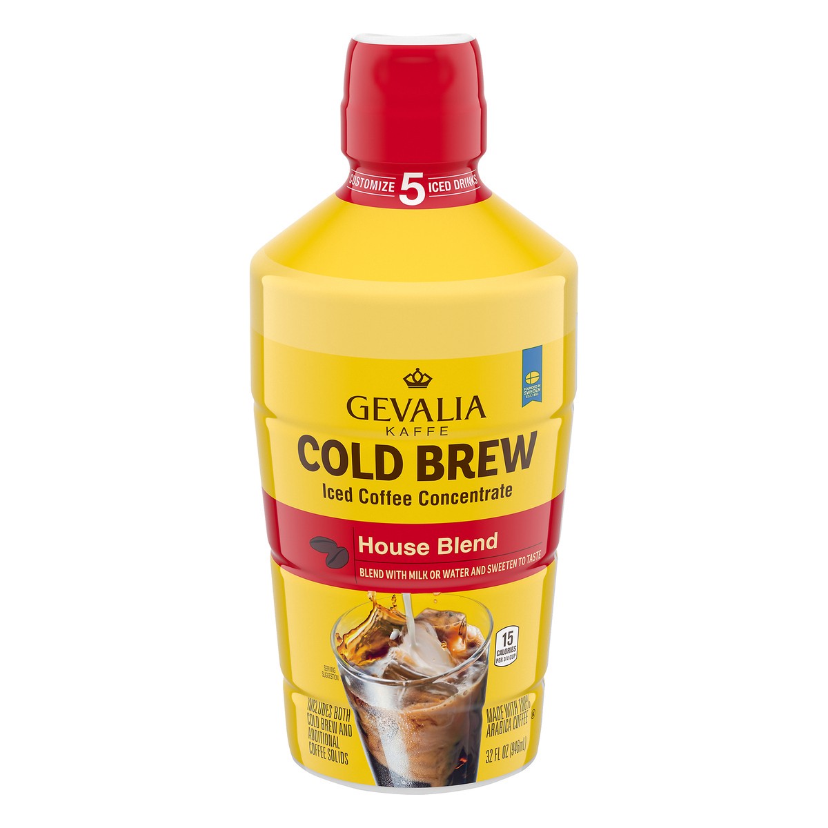 slide 13 of 14, Gevalia Cold Brew House Blend Concentrate Iced Coffee- 32 fl oz, 32 fl oz