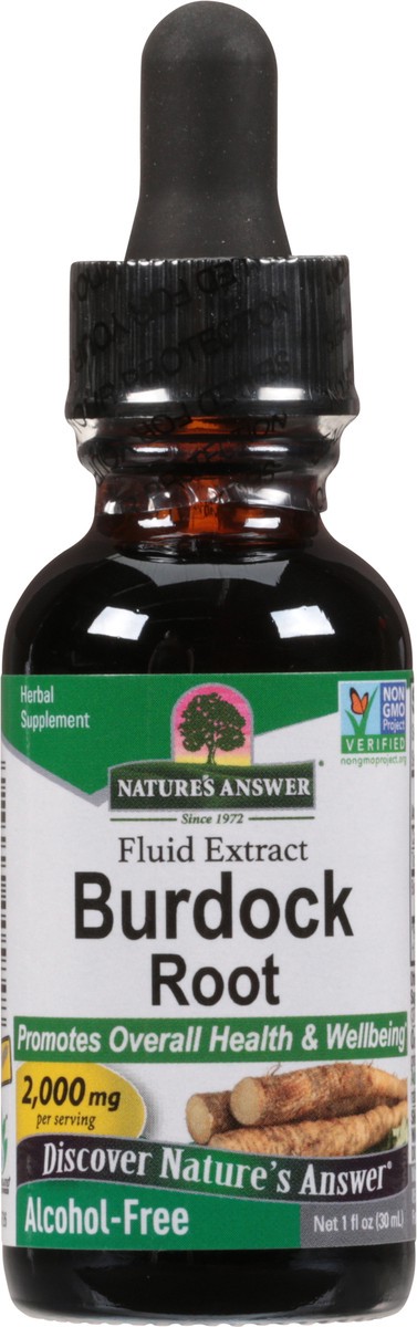 slide 2 of 9, Nature's Answer 2000 mg Burdock Root Fluid Extract 1 fl oz, 1 fl oz