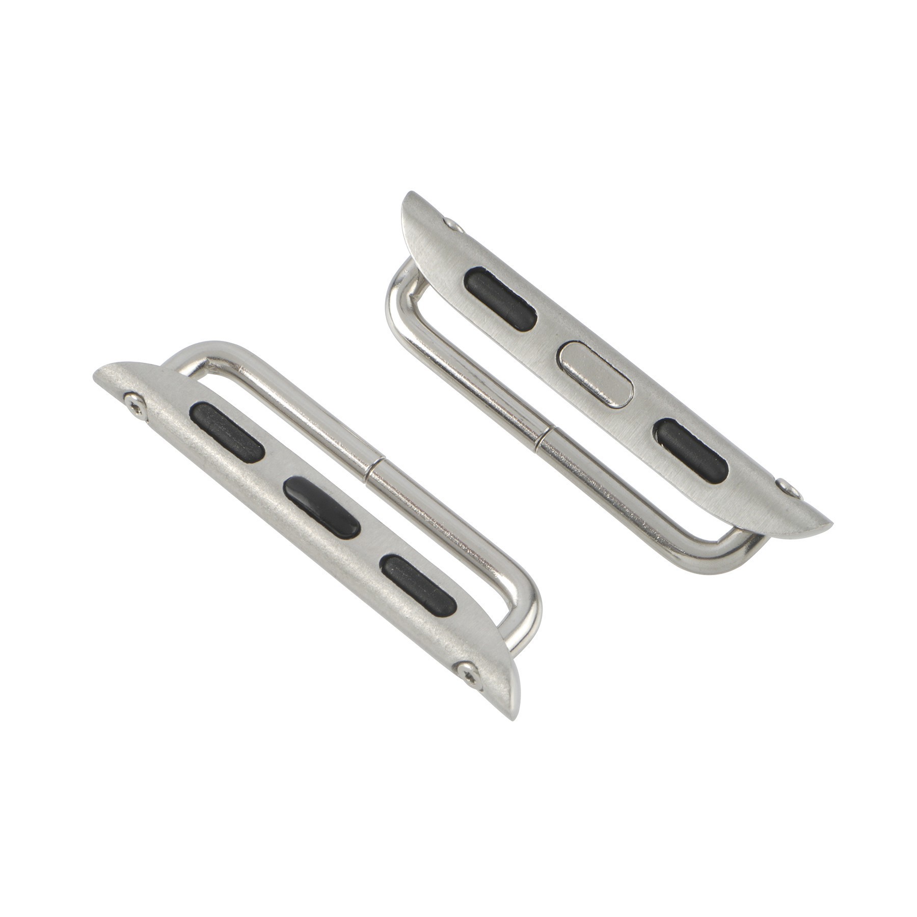 slide 2 of 2, Rhodium Smart Watch Band Connectors, 4ct. By Bead Landing, 4 ct