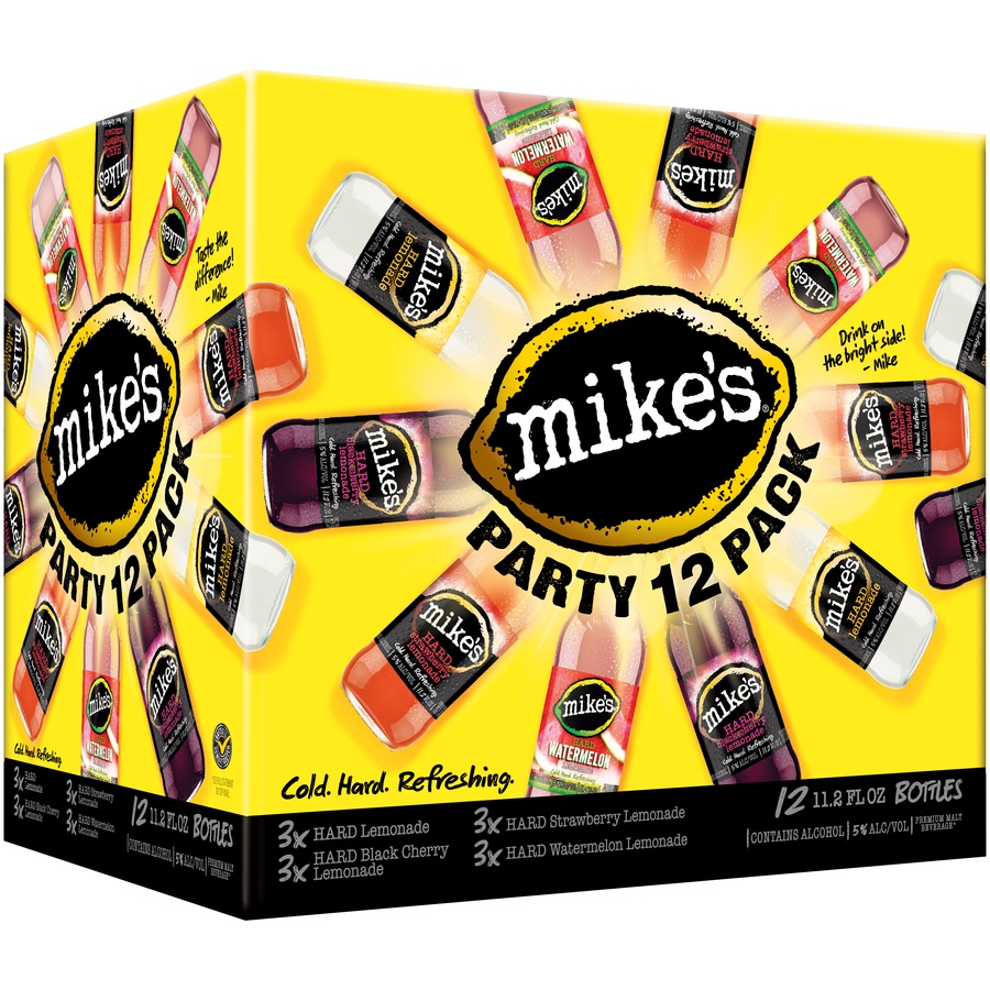 slide 2 of 5, Mike's Hard Party Pack, 12 ct; 11.2 oz