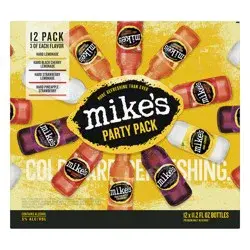 Mike's 12 Pack Party Pack Premium Malt Beverage Beer 12 ea