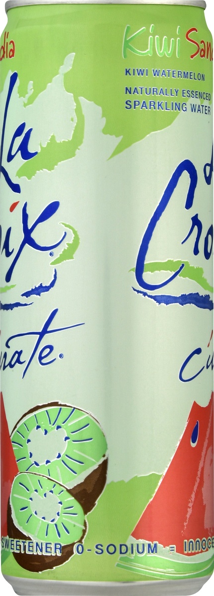 slide 7 of 10, La Croix Kiwi Sandia Curate Sparkling Water Single Can, 12 oz