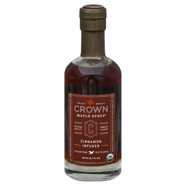 slide 1 of 1, Crown Maple Cinnamon Infused Syrup, 8.5 oz