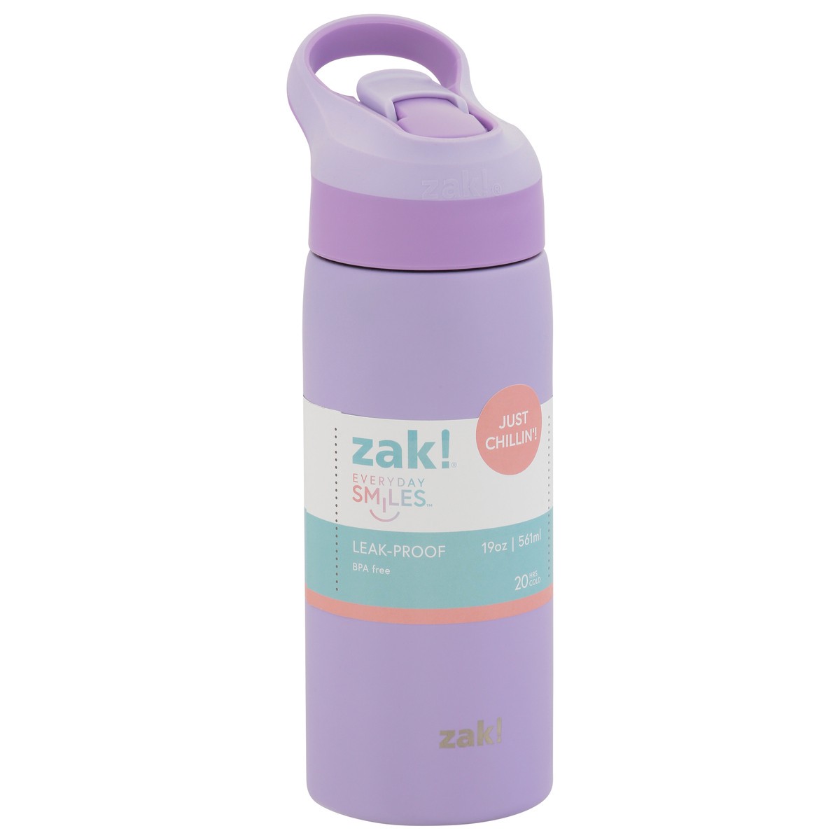 slide 2 of 9, Zak! Designs Zak Designs, Inc. Zak Riverside Stainless Steel Lavender 19Oz, 19 oz